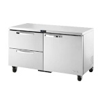 True TUC-60D-2-HC~SPEC3 - Undercounter Refrigerator, (1) solid door, (2) drawers